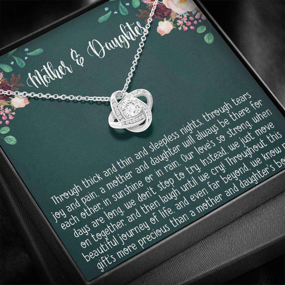 Mom Necklace, Mother & Daughter Necklace Gift, Mother’S Day Gifts For Mom From Daughter Dughter's Day Rakva