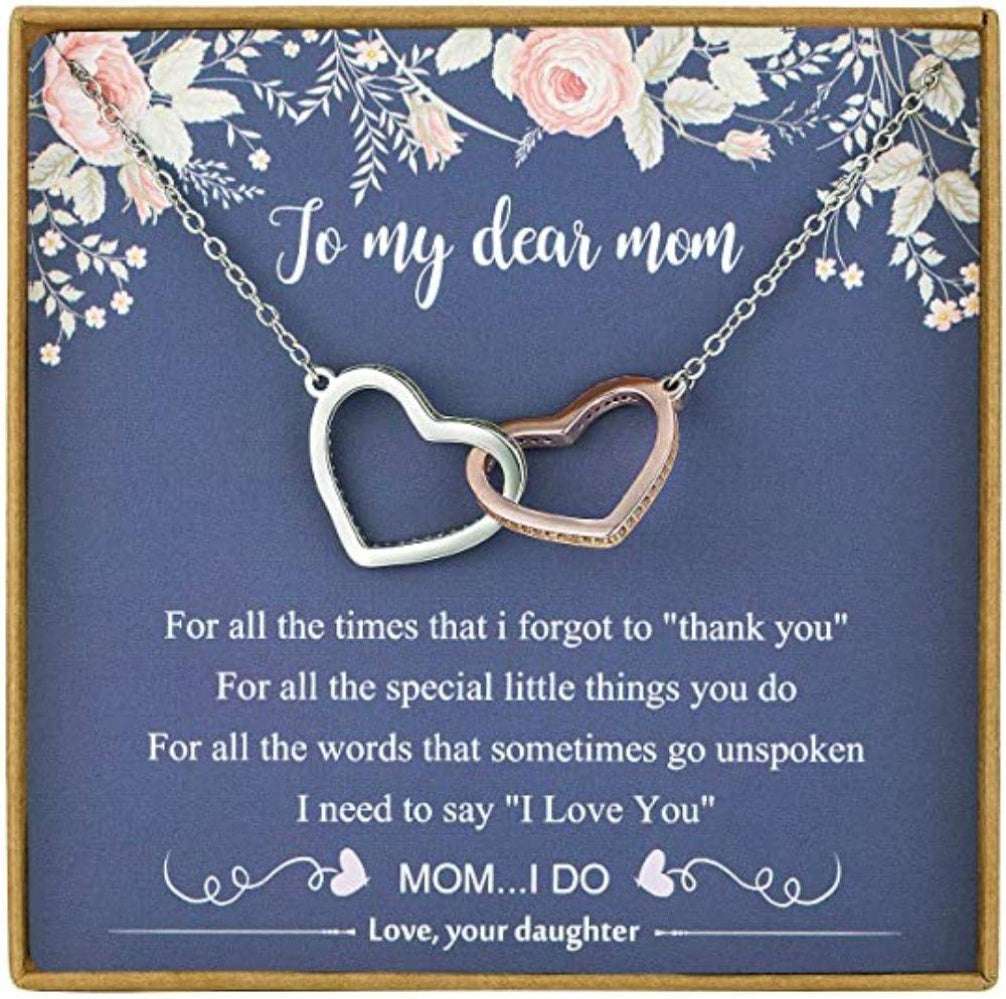 Mom Necklace, Mother Daughter Necklace, Mom Necklace, Gift For Mom, Necklace To Mother Gifts For Daughter Rakva