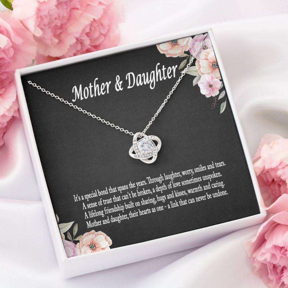 Mom Necklace, Mother Daughter Necklace, Mother Daughter Gift Necklace, Mother Daughter Necklace Dughter's Day Rakva