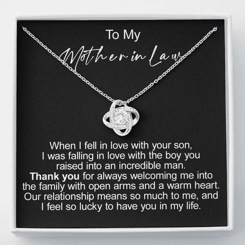 Mom Necklace, Mother In Law Gift, Mother In Law Necklace, Mother Of The Groom Gift, Necklace For Mother In Law, To My Mother In Law Necklace Gifts for Mother In Law Rakva