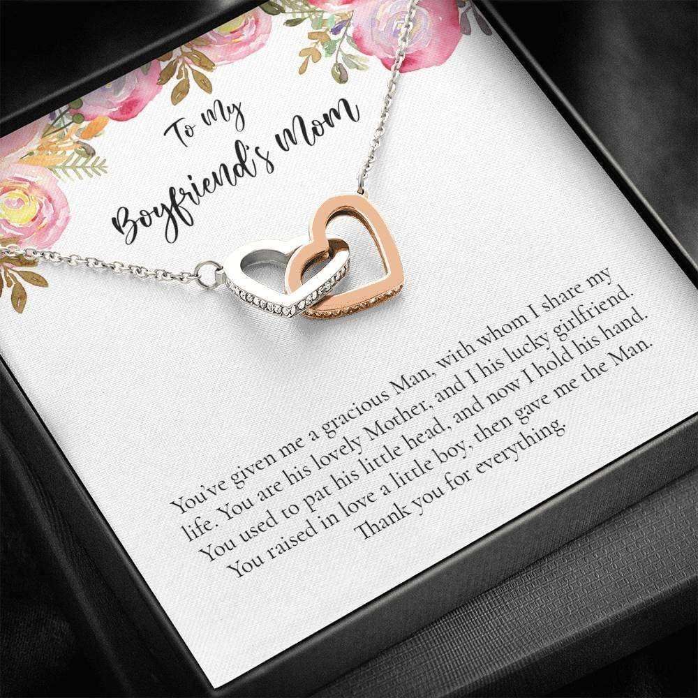 Mom Necklace, Mother-In-Law Necklace, Boyfriends Mom Necklace Gift, Birthday Gift For Future Mother-In-Law Gifts for Mother (Mom) Rakva