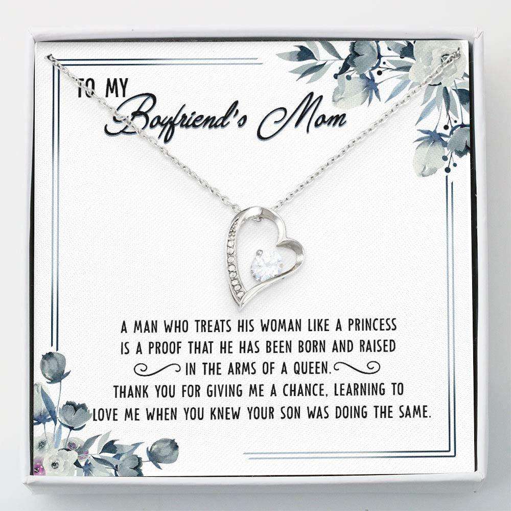 Mom Necklace, Mother-In-Law Necklace, Boyfriends Mom Necklace Gift “ Gift For Future Mother-In-Law Gifts for Mother (Mom) Rakva