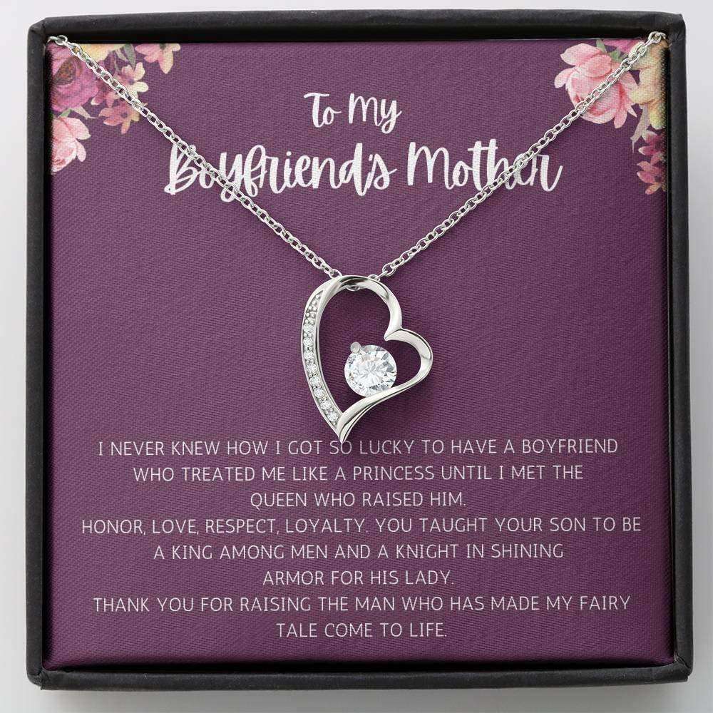 Mom Necklace, Mother-In-Law Necklace, Gift To My Boyfriend’S Mom Necklace, Gift For Future Mother-In-Law Gifts for Mother (Mom) Rakva