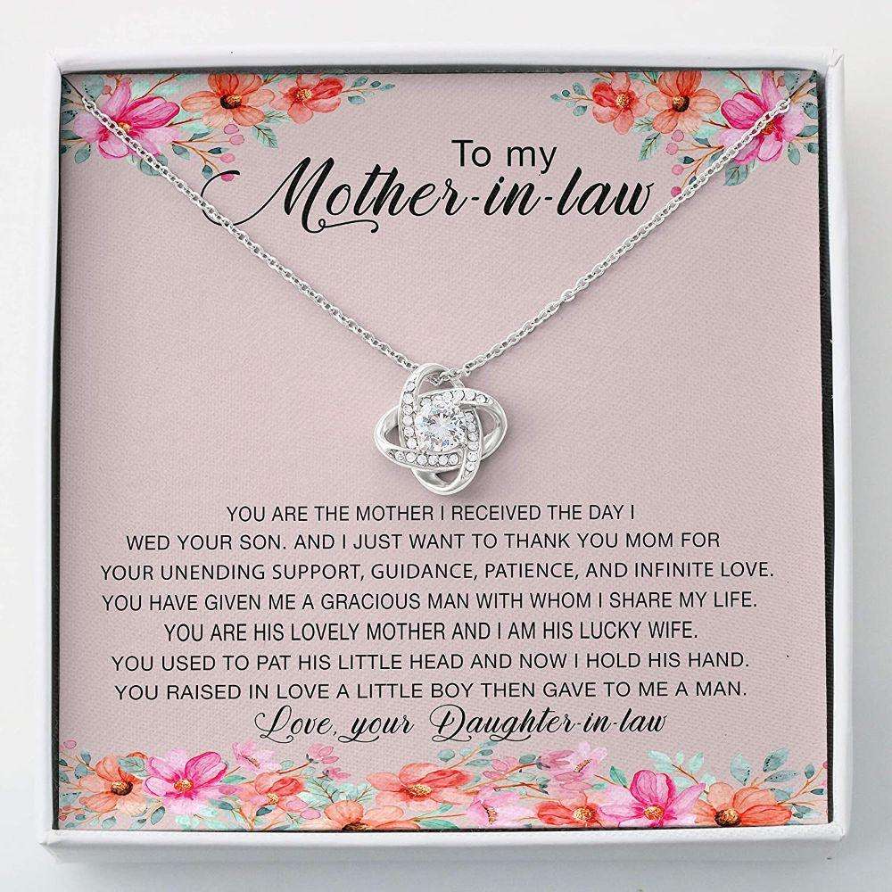 Mom Necklace, Mother-In-Law Necklace, Mother Daughter Necklace Gift For Mother Of My Husband Gifts For Daughter Rakva