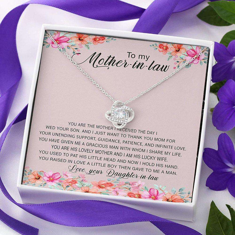 Mom Necklace, Mother-In-Law Necklace, Mother Daughter Necklace Gift For Mother Of My Husband Gifts For Daughter Rakva