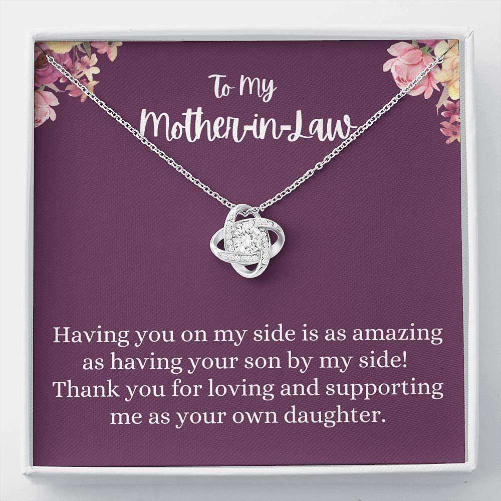 Mom Necklace, Mother-In-Law Necklace, Mother In Law Necklace Gift From Daughter In Law, Mother In Law Gifts For Daughter Rakva