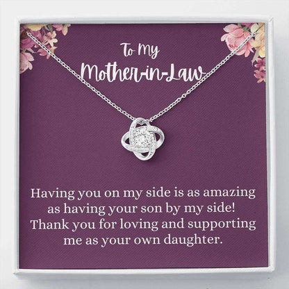 Mom Necklace, Mother-In-Law Necklace, Mother In Law Necklace Gift From Daughter In Law, Mother In Law Gifts For Daughter Rakva