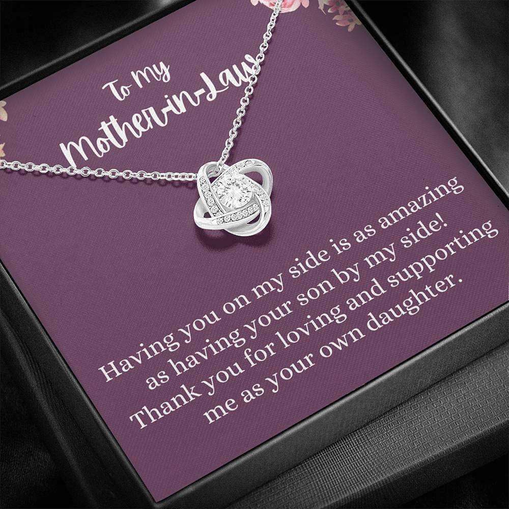 Mom Necklace, Mother-In-Law Necklace, Mother In Law Necklace Gift From Daughter In Law, Mother In Law Gifts For Daughter Rakva