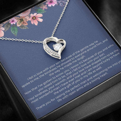 Mom Necklace, Mother-In-Law Necklace, Mother In Law Necklace Gift From Daughter In Law, Mother Of The Groom Wedding Gifts For Daughter Rakva