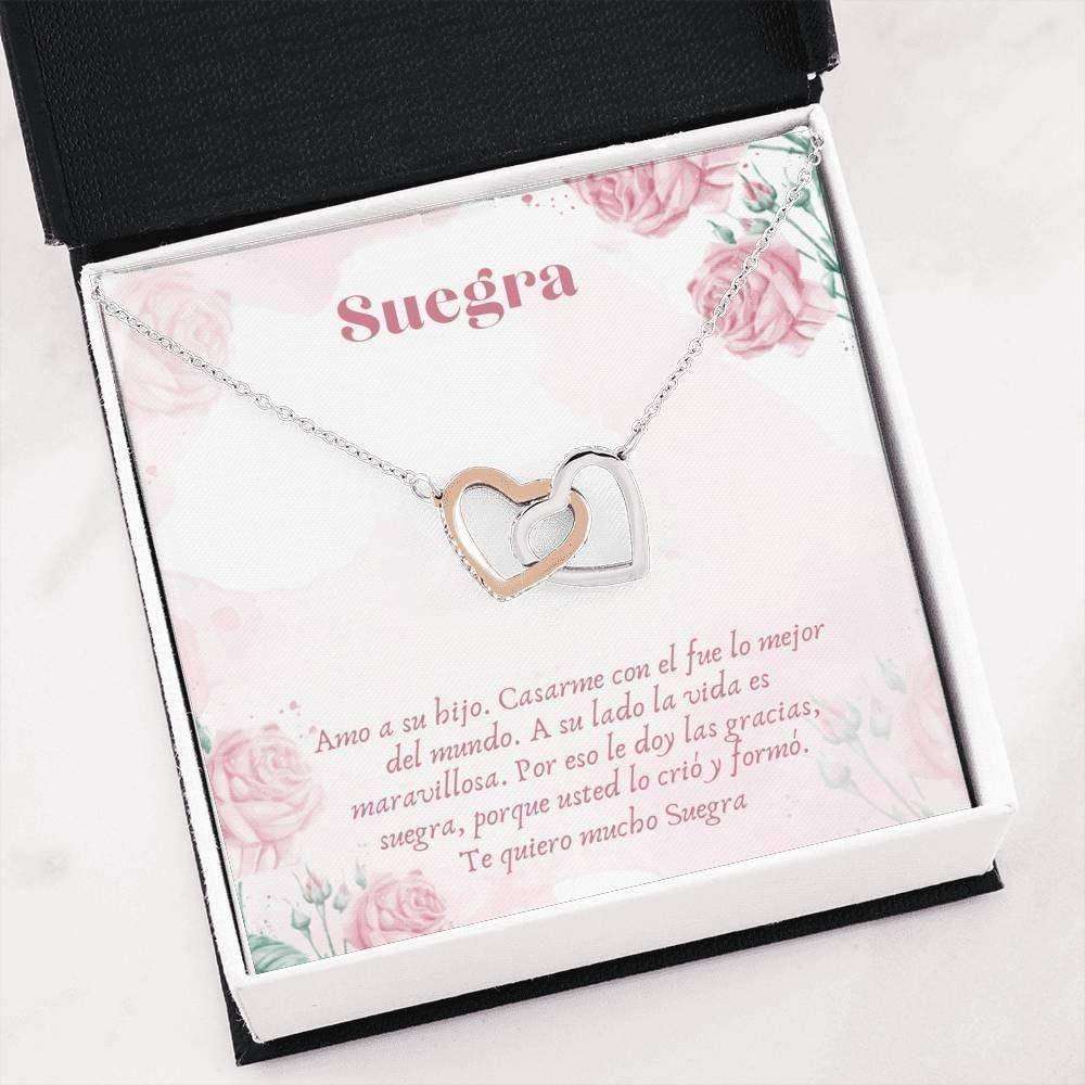 Mom Necklace, Mother-In-Law Necklace, Mother-In-Law Spanish Gift Necklace “ Mejor Suegra Gift “ Joyas Para Suegra Gifts for Mother (Mom) Rakva