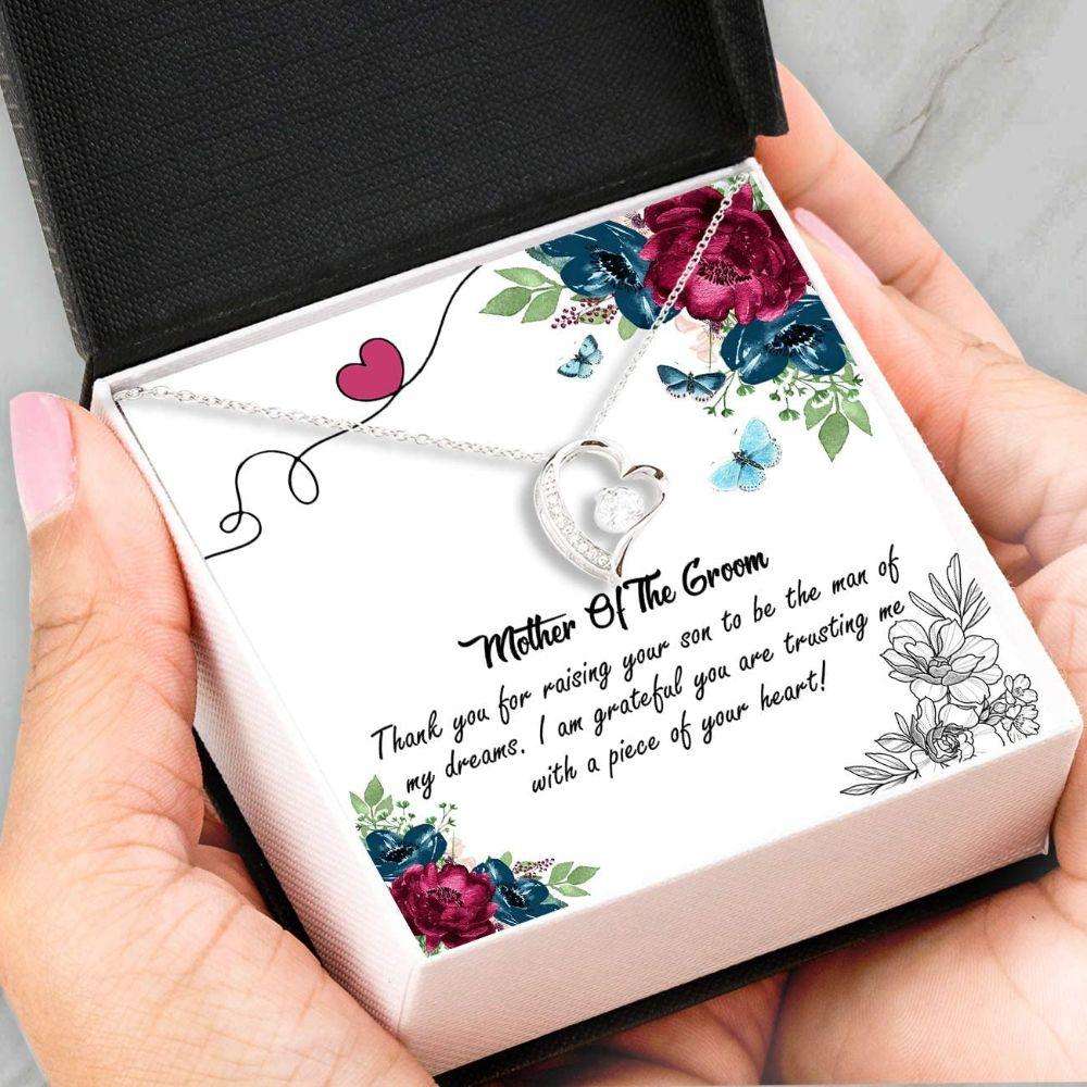 Mom Necklace, Mother-In-Law Necklace, Mother Of The Groom Necklace “ Gift For Mother From Bride Gifts for Mother (Mom) Rakva