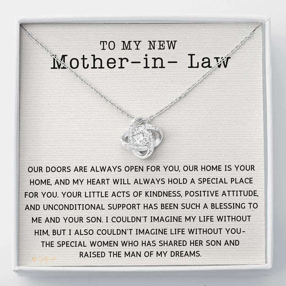 Mom Necklace, Mother-In-Law Necklace, Mother Of The Groom Necklace, New Mother In Law Gift From Bride Wedding Gift Gifts for Mother (Mom) Rakva