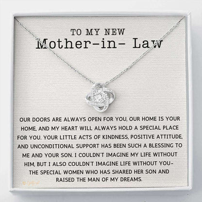 Mom Necklace, Mother-In-Law Necklace, Mother Of The Groom Necklace, New Mother In Law Gift From Bride Wedding Gift Gifts for Mother (Mom) Rakva