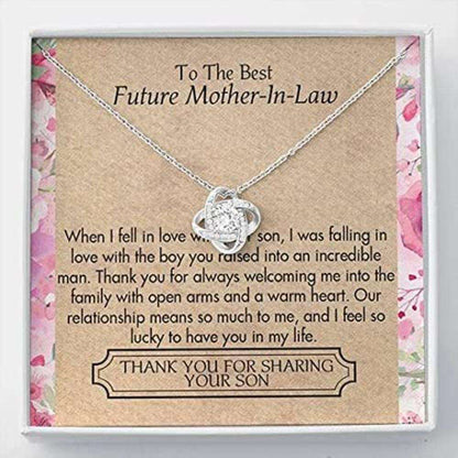 Mom Necklace, Mother-In-Law Necklace, Mother’S Day Necklace Gift For Mother In Law From Daughter In Law Gifts For Daughter Rakva