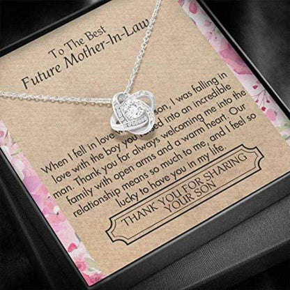 Mom Necklace, Mother-In-Law Necklace, Mother’S Day Necklace Gift For Mother In Law From Daughter In Law Gifts For Daughter Rakva