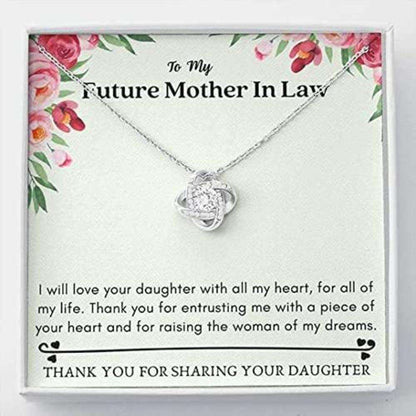 Mom Necklace, Mother-In-Law Necklace, Mother’S Day Necklace Gift For Mother In Law From Son In Law Gifts for Mother (Mom) Rakva