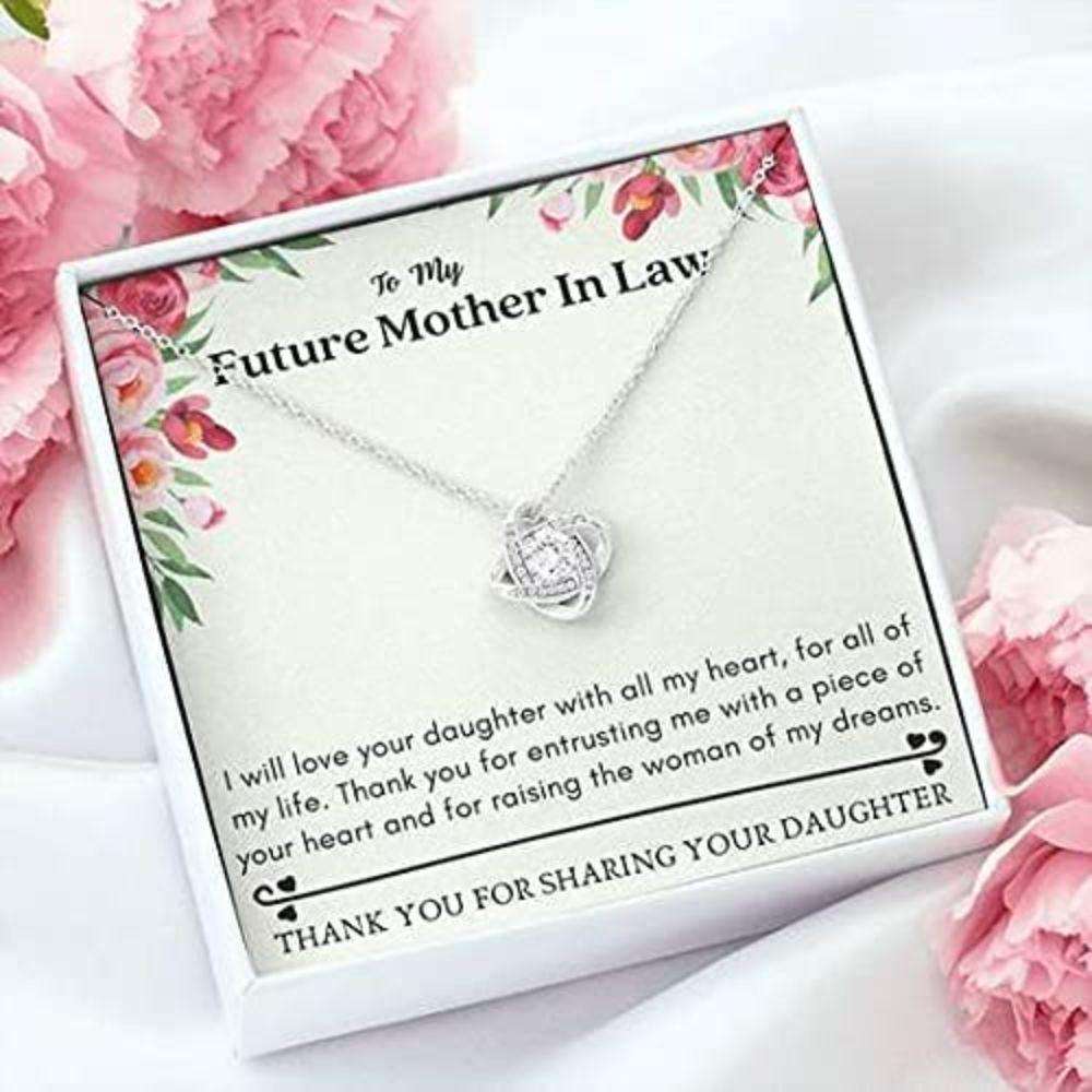 Mom Necklace, Mother-In-Law Necklace, Mother’S Day Necklace Gift For Mother In Law From Son In Law Gifts for Mother (Mom) Rakva