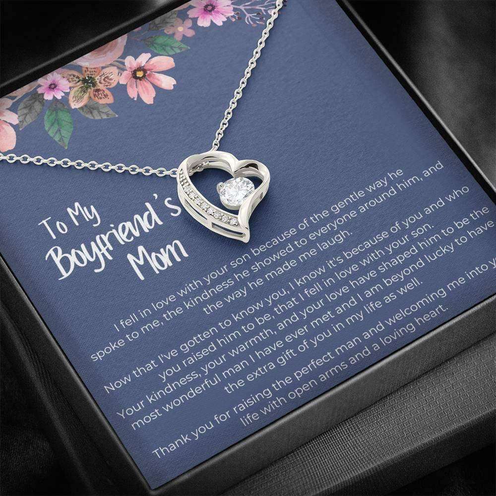 Mom Necklace, Mother-In-Law Necklace, Necklace Gift To My Boyfriend’S Mom Necklace Gift For My Boyfriend’S Mom Gifts for Mother (Mom) Rakva