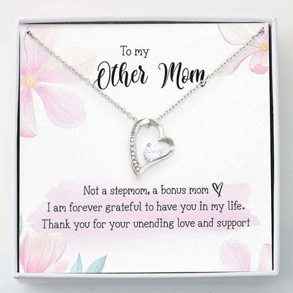 Mom Necklace, Mother-In-Law Necklace, Stepmom Necklace, Other Mom Gift For Bonus Mom Necklace Thank Mom Gift Mother Day Gifts for Mother (Mom) Rakva