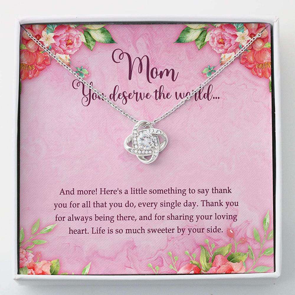 Mom Necklace, Mother Necklace “ Mom Gift Necklace With Gift Box Gifts for Mother (Mom) Rakva