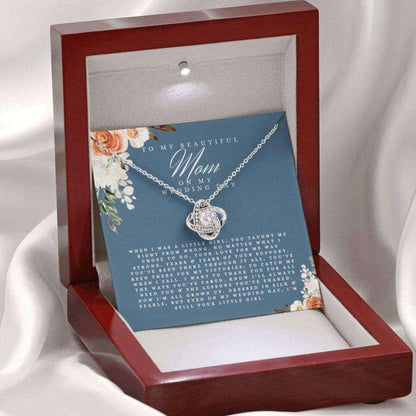 Mom Necklace, Mother Of The Bride Gift From Daughter, Mom Of Bride Present To Mom From Bride, Mother Of The Bride Necklace Gifts For Daughter Rakva