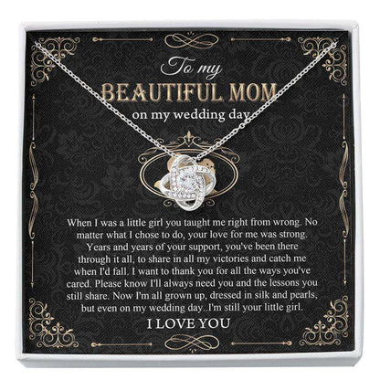 Mom Necklace, Mother Of The Bride Gift From Daughter Mother Of The Bride Necklace From Bride Gift Mom Of Bride Present To Mom Gifts For Daughter Rakva