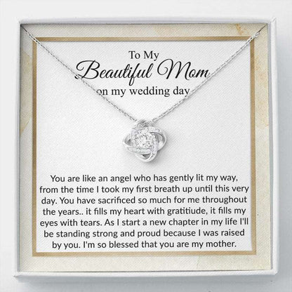 Mom Necklace, Mother Of The Bride Gift From Daughter Mother Of The Bride Necklace From Bride Gift Mom Of Bride Present To Mom Gifts For Daughter Rakva