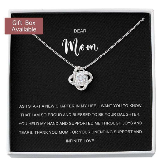 Mom Necklace, Mother Of The Bride Gift, Mother Of The Bride Gift From Daughter, Mother Of The Bride Gift From Bride, Mother Of The Bride Necklace Gifts For Daughter Rakva