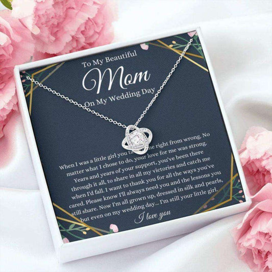 Mom Necklace, Mother Of The Bride Necklace Gift From Bride, Gifr For Mom From Daughter Wedding Gifts For Daughter Rakva