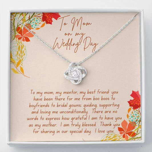 Mom Necklace, Mother Of The Bride Necklace Gift From Daughter, Gratitude Gift From Bride Gifts For Daughter Rakva