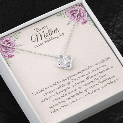 Mom Necklace, Mother Of The Bride Necklace Gift, Wedding Day Gift For Mother From Daughter Gifts For Daughter Rakva