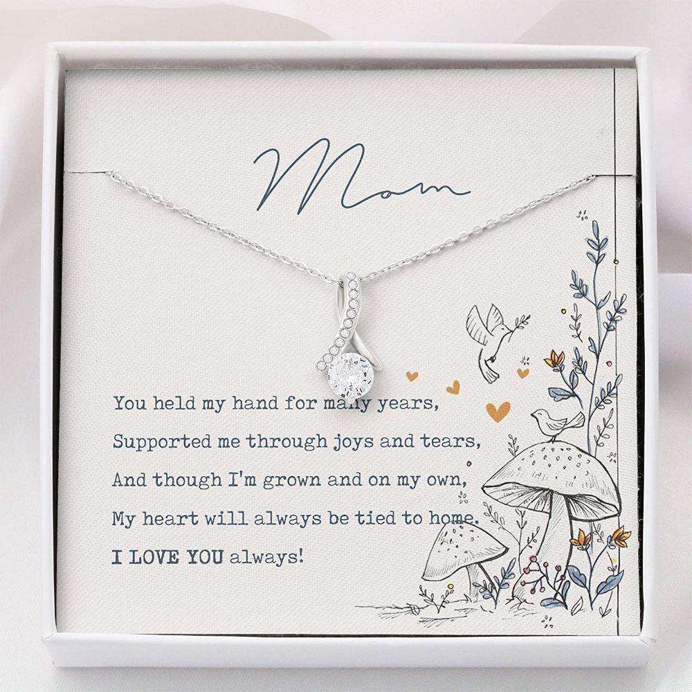 Mom Necklace, Mother Of The Bride Necklace Mother Of The Bride Gift From Groom Gifts for Mother (Mom) Rakva