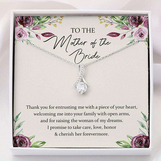 Mom Necklace, Mother Of The Bride Necklace Mother Of The Bride Gift From Groom Gifts for Mother (Mom) Rakva