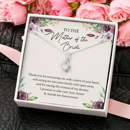 Mom Necklace, Mother Of The Bride Necklace Mother Of The Bride Gift From Groom Gifts for Mother (Mom) Rakva