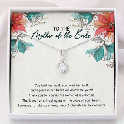 Mom Necklace, Mother Of The Bride Wedding Gift “ Mother Of The Bride Necklace Gifts for Mother (Mom) Rakva