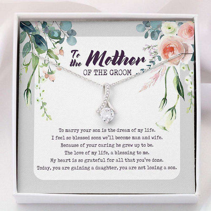 Mom Necklace, Mother Of The Groom Necklace “ Gift For Mother From Bride Gifts for Mother (Mom) Rakva