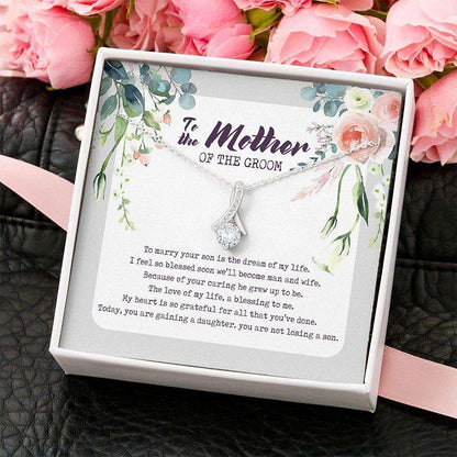 Mom Necklace, Mother Of The Groom Necklace “ Gift For Mother From Bride Gifts for Mother (Mom) Rakva