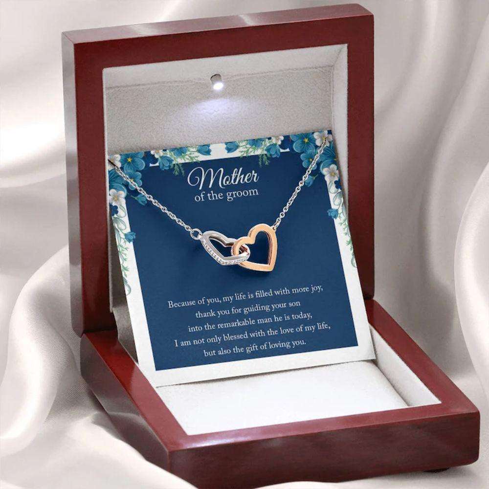 Mom Necklace, Mother Of The Groom Necklace Gift, Wedding Day Gift For Mother Of The Groom Gifts for Mother (Mom) Rakva