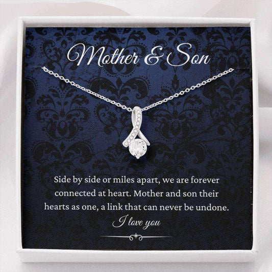 Mom Necklace, Mother & Son Necklace, Mom Gifts From Son, Gift For Mom From Son, Sentimental Gifts Gifts for Mother (Mom) Rakva