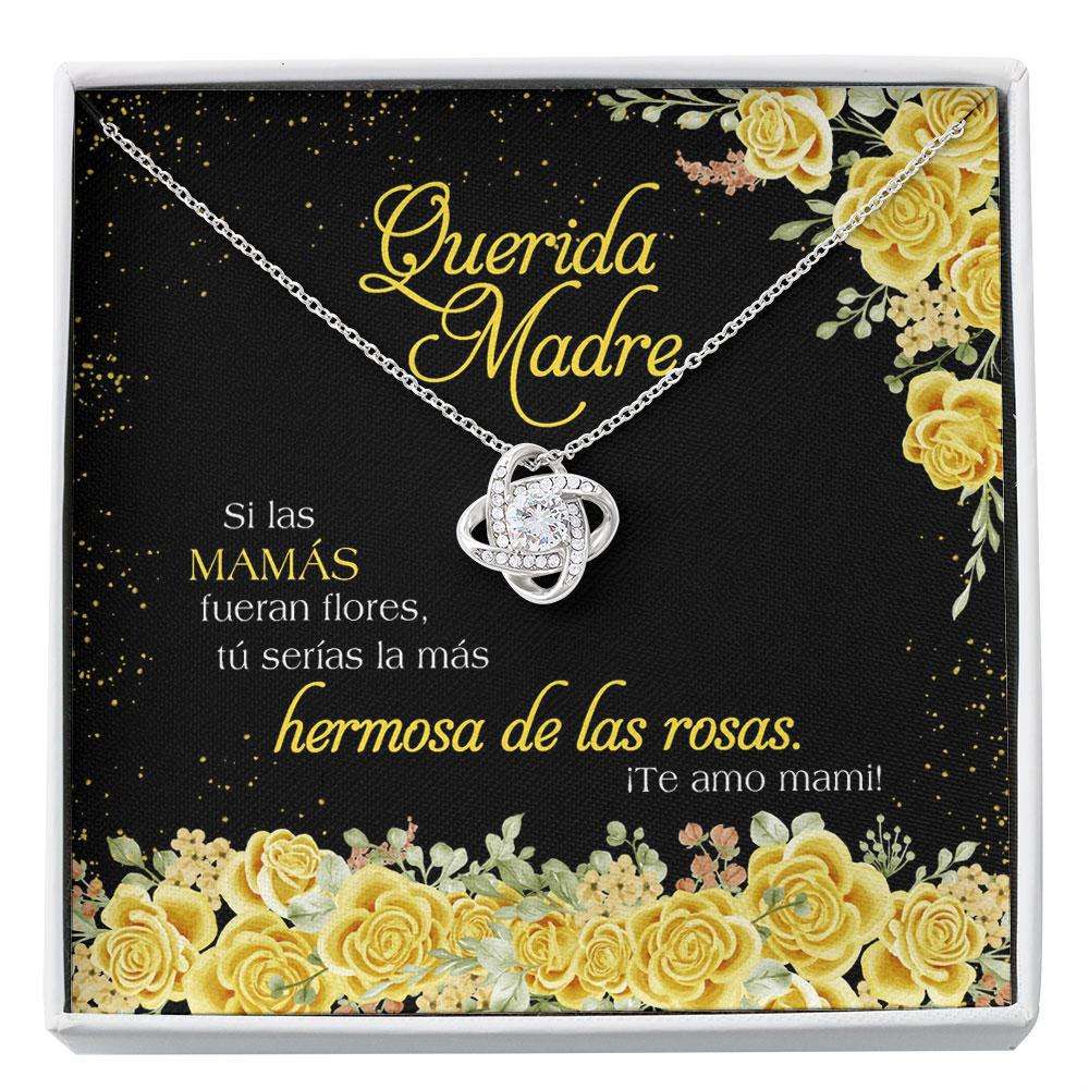 Mom Necklace, Mother Spanish Gift Madre Appreciation Regalo Joya Madre Spanish Mother Necklace Madre Christmas Custom Necklace Gifts for Mother (Mom) Rakva