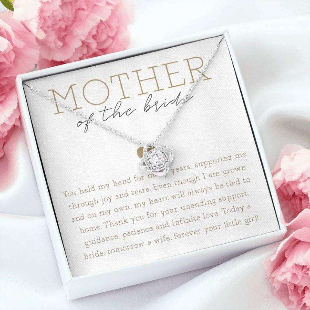 Mom Necklace, Mother Wedding Gift, Mother Of The Bride Necklace, My Heart Will Always Be Tied To Home Necklace Gifts for Mother (Mom) Rakva