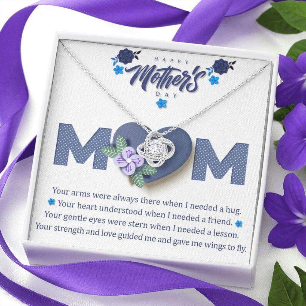 Mom Necklace, Mother’S Day Love Knot Necklace Gift For Mom, Mother, Mum Gifts for Mother (Mom) Rakva