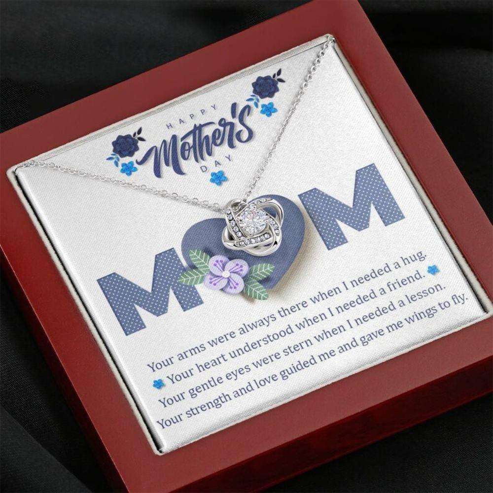 Mom Necklace, Mother’S Day Love Knot Necklace Gift For Mom, Mother, Mum Gifts for Mother (Mom) Rakva