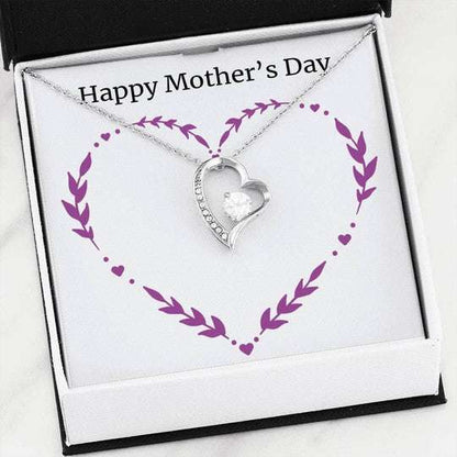 Mom Necklace, Mother’S Day Necklace Gift For Mom Forever Love Necklace Gifts for Mother (Mom) Rakva