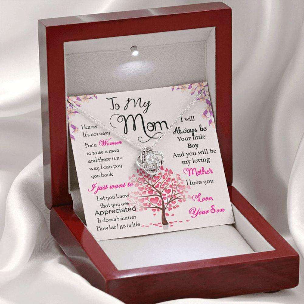 Mom Necklace, Mother’S Day Necklace, Gift For Mom, To My Mom Necklace, Mom’S Day Gift, Mother Day Gift Set Gifts for Mother (Mom) Rakva