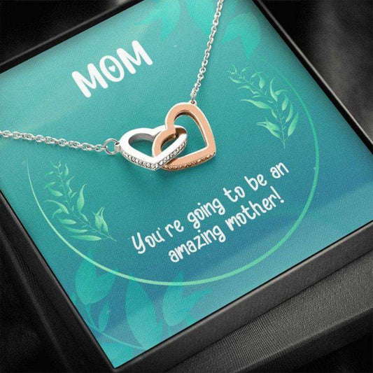 Mom Necklace, Mother’S Day Necklace Gift, You’Re Going To Be An Amazing Mother Necklace, Mom Gifts, Necklace Gift For Mom Gifts for Mother (Mom) Rakva