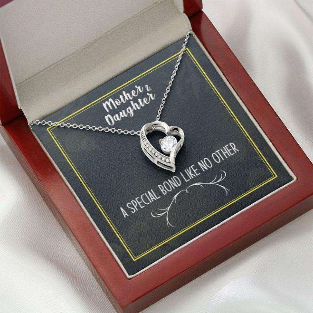 Mom Necklace, Mother’S Day Necklace, Mother And Dauther A Special Bond Like No Other Necklace, Forever Love Necklace Gift For Mom Gifts for Mother (Mom) Rakva