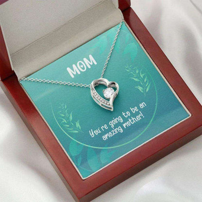 Mom Necklace, Mother’S Day Necklace, You’Re Going To Be An Amazing Mother, Mom Gift, Forever Love Necklace Gifts for Mother (Mom) Rakva