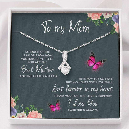 Mom Necklace, Mothers Day Gift, Gift For Mom, Mom Gift, Mother Necklace, Mothers Day Card With Necklace Gifts for Mother (Mom) Rakva