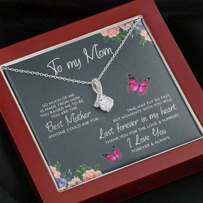 Mom Necklace, Mothers Day Gift, Gift For Mom, Mom Gift, Mother Necklace, Mothers Day Card With Necklace Gifts for Mother (Mom) Rakva